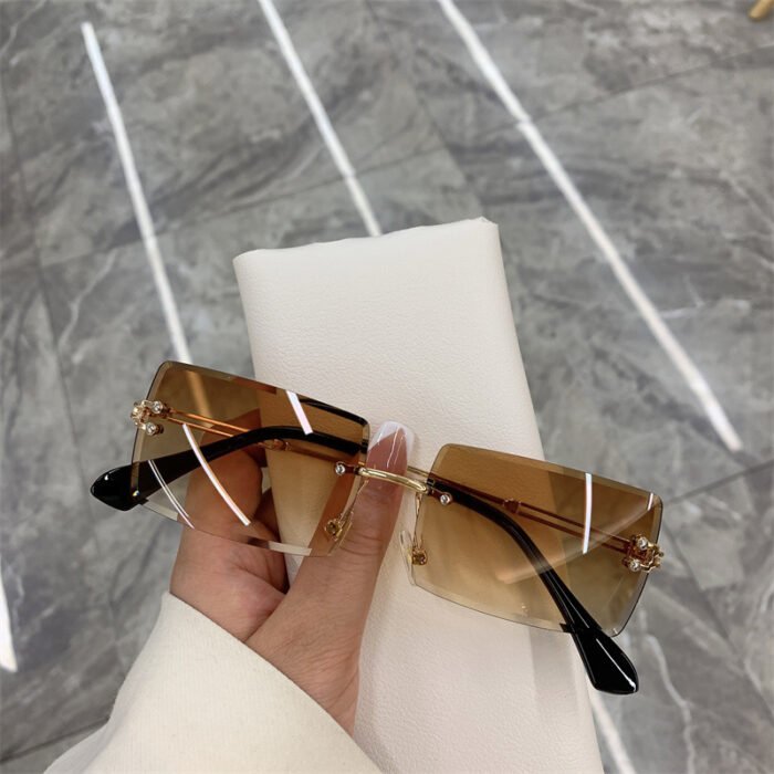 Rimless Gradient SunGlasses – 6 12