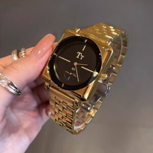Waterproof Thick Geometric Wrist Watch
