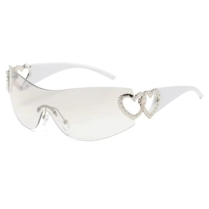 Heart Shaped Gradient Sunglasses 4