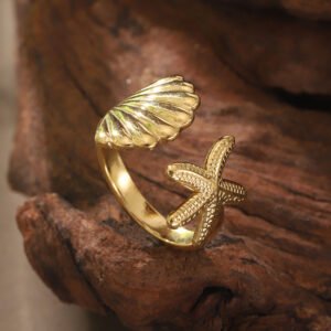 Seahorse Stainless Steel Rings
