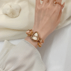 Gem irregular shape dial quartz watch 3