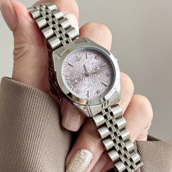 Circular Quartz Elegant Wrist Watch 2