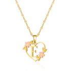 Korean Flower Stainless Steel Initial Letter Name Pendant Necklace For Women Men A-Z Letters Friendship Choker Jewelry Gifts – E 6