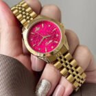 Circular Quartz Elegant Wrist Watch 5