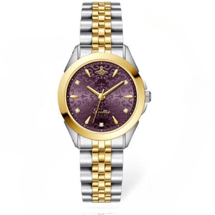 Circular Quartz Elegant Wrist Watch 6