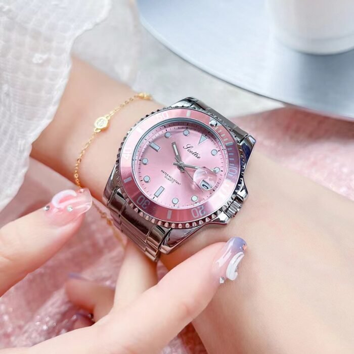 Waterproof Rose Gold Wrist Watch 4