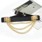 Gold Chain Metal Studs Belt 3