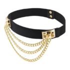 Gold Chain Metal Studs Belt – 3 5