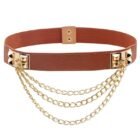 Gold Chain Metal Studs Belt – 5 7