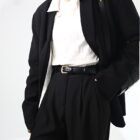 Classic Gold Buckle Adjustable Belt 3