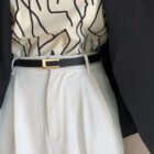 Thine Rectangle Adjustable Belt 1