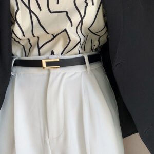 Thin Rectangle Adjustable Belt