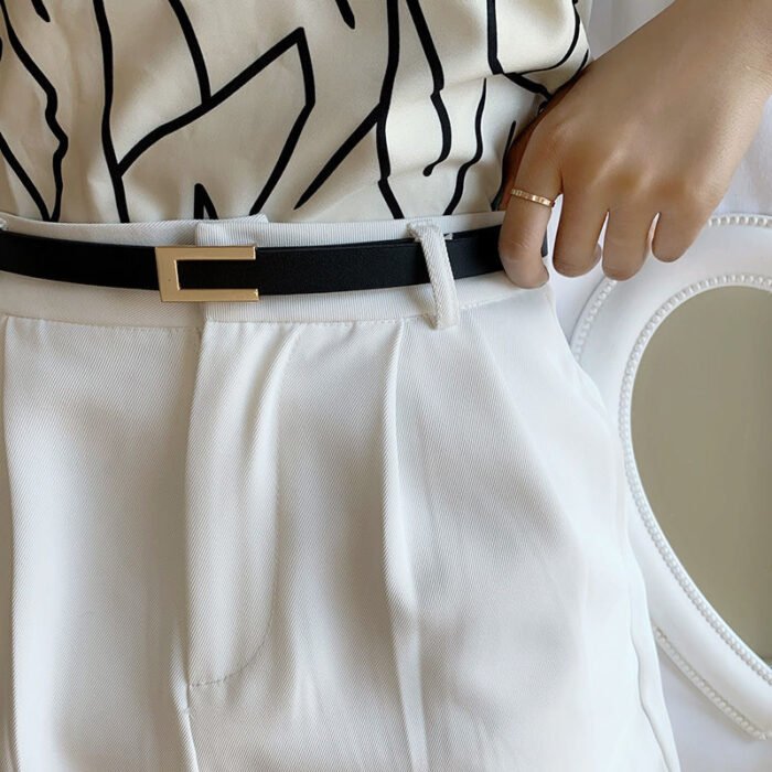 Thine Rectangle Adjustable Belt 4