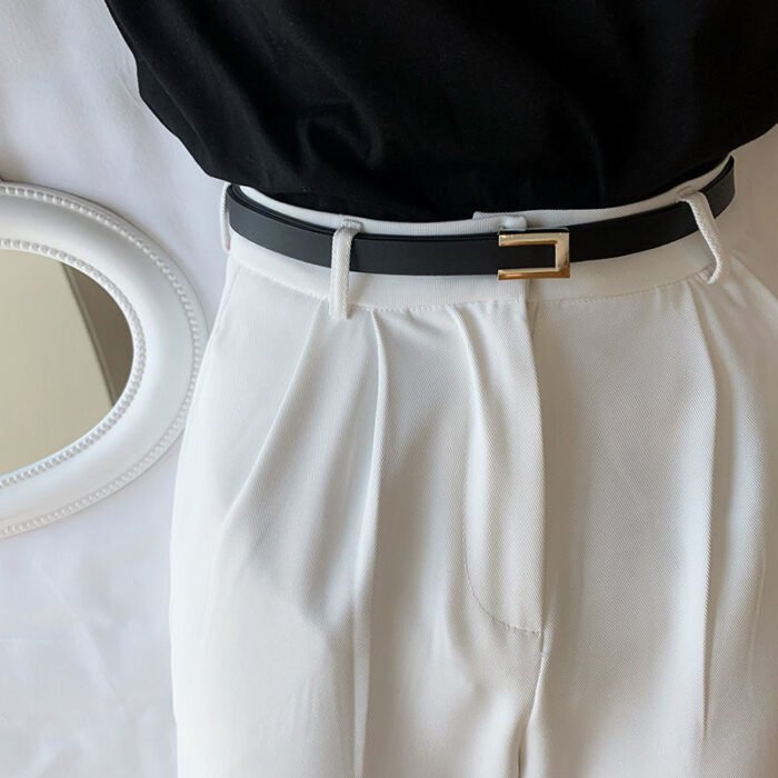 Thine Rectangle Adjustable Belt 5