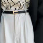 Thine Rectangle Adjustable Belt 6