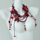 Pearl Design Chain Beaded Wait Belt 4