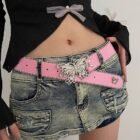 Barbie Pink Y2K Butterfly Belt 1