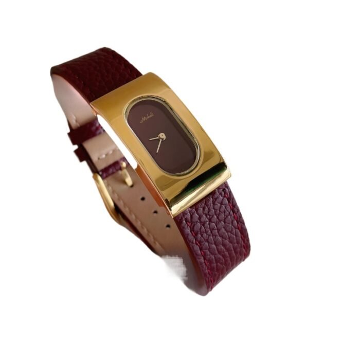 Rectangular Retro Quartz Wrist Watch 6