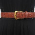 Pu Leather Cummerbunds Waistband Belt 2