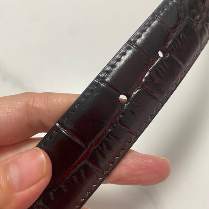Pu Leather Cummerbunds Waistband Belt 4