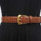 Pu Leather Cummerbunds Waistband Belt – picture 9