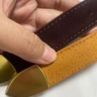 Faux Suede Cummerbund Coat Waistband Narrow Belt 4