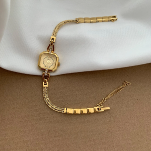 Gold Chain Bracelet Watches - HMA117 gold