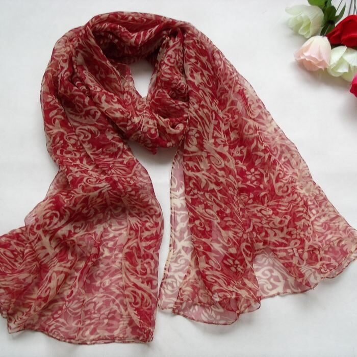 Long Sheer Printed 180*105cm Scarf – 05 8