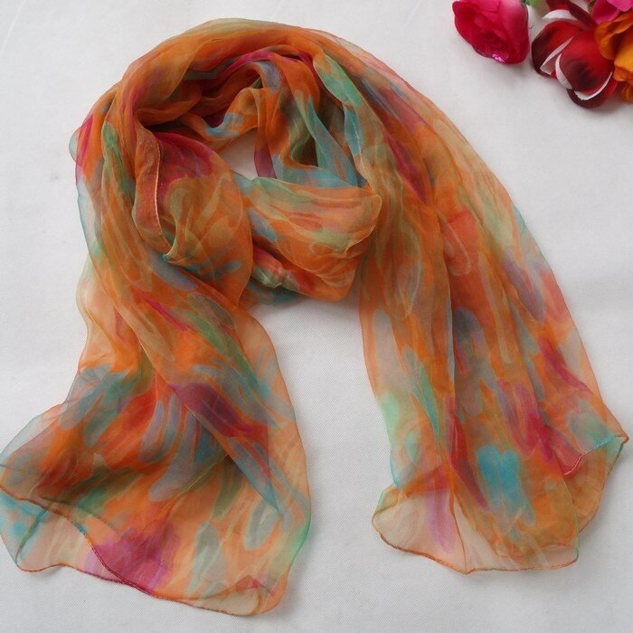 Long Sheer Printed 180*105cm Scarf – 017 13
