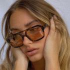 Vintage Square Sunglasses 1
