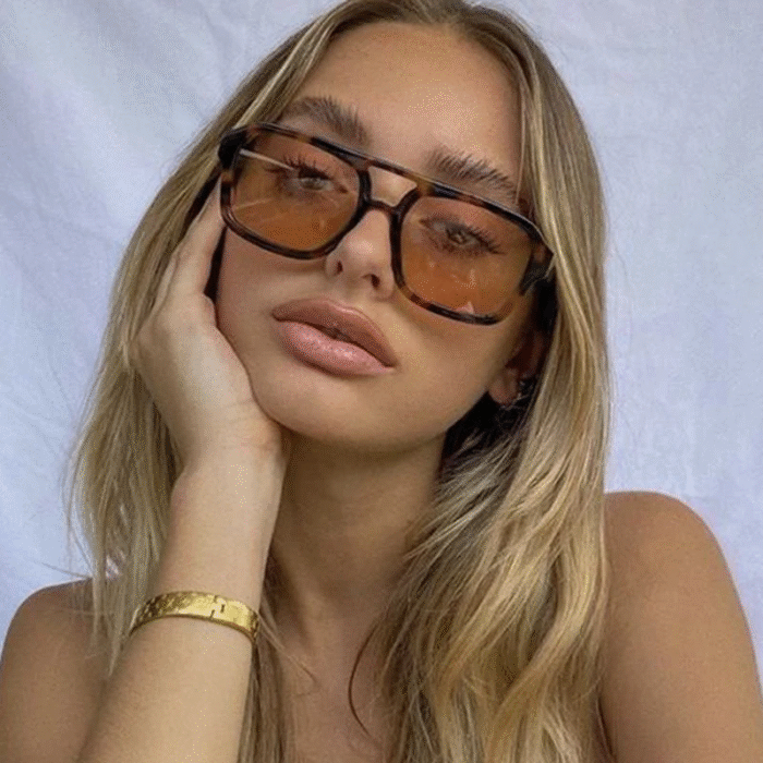 Vintage Square Sunglasses 2