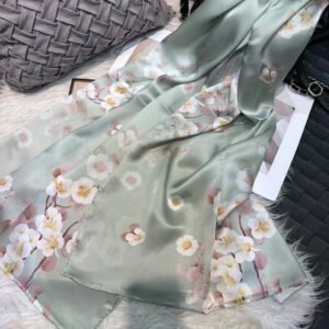 Soft Silk Light Color Printed Scarves