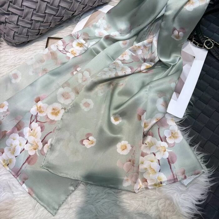 Light Silk Design Scarves 5